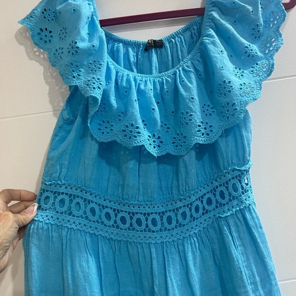 Italian dress linen off the shoulder if u want Never used no tags - Picture 6 of 6